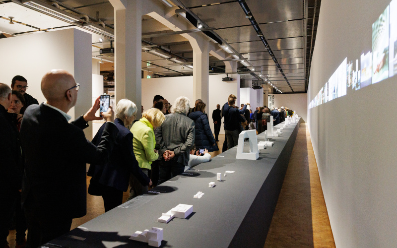 Exhibition view ole scheeren : spaces of life at ZKM | Center for Art and Media Karlsruhe, 2022.