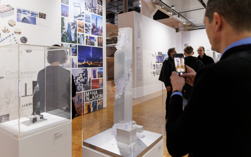Ausstellungsansicht ole scheeren : spaces of life im ZKM | Zentrum für Kunst und Medien Karlsruhe, 2022.