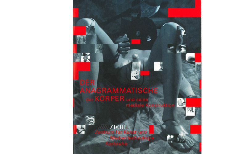 Cover der Ausstellungsbroschuere »Der Anagrammatische Körper« mit einem Bild von Cindy Sherman