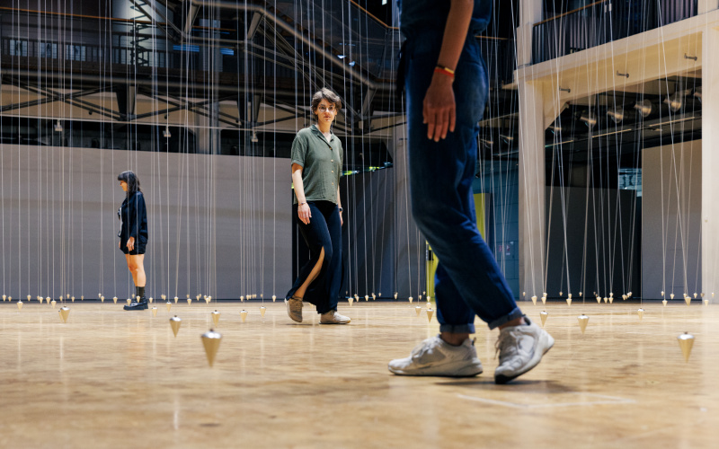 William Forsythe, »Nowhere and Everywhere at the Same Time, No.2« (2013) im ZKM | Karlsruhe, 2023.