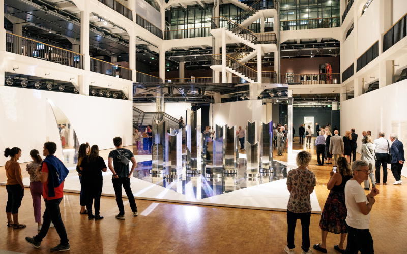 Ausstellungsansicht »Mack im ZKM«, 2023, im ZKM | Karlsruhe.