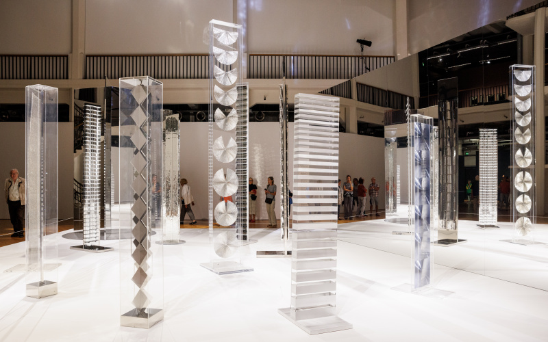 Ausstellungsansicht »Mack im ZKM«, 2023, im ZKM | Karlsruhe.