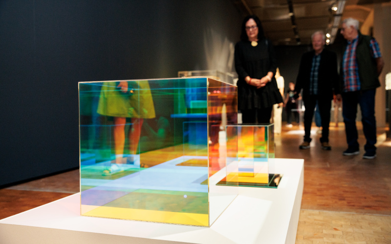 Ausstellungsansicht »Mack im ZKM«, 2023, im ZKM | Karlsruhe.