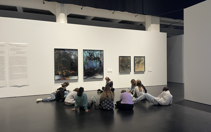 Schule und Kultur Projekt im ZKM.