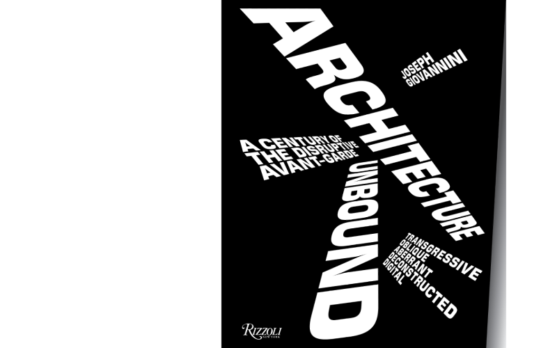 Zu sehen ist das Cover des Buches von Joseph Givannini mit dem Titel »Architecture Unbound«