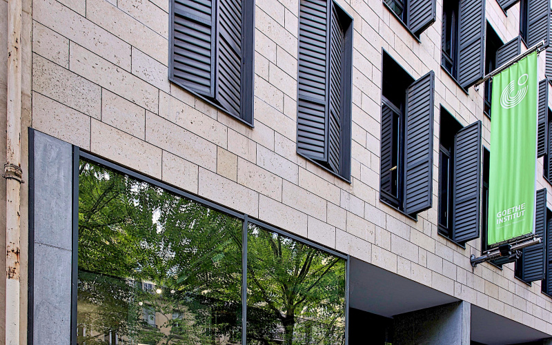 Fassade des Goethe-Instituts Paris
