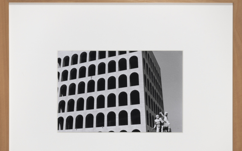 ROM. PALAZZO DELLA CIVILTÀ ITALIANA, ESPOSIZIONE UNIVERSALE, 1942, ERNESTO B. LA PADULA, GIOVANNI GUERRINI, MARIO ROMANO