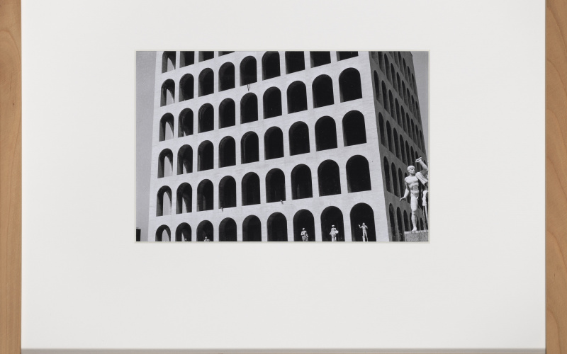 ROM. PALAZZO DELLA CIVILTÀ ITALIANA, ESPOSIZIONE UNIVERSALE, 1942, ERNESTO B. LA PADULA, GIOVANNI GUERRINI, MARIO ROMANO