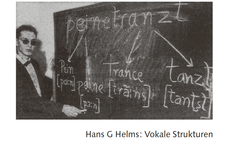 cover of the publication "Hans G Hems: Vokale Stukturen"