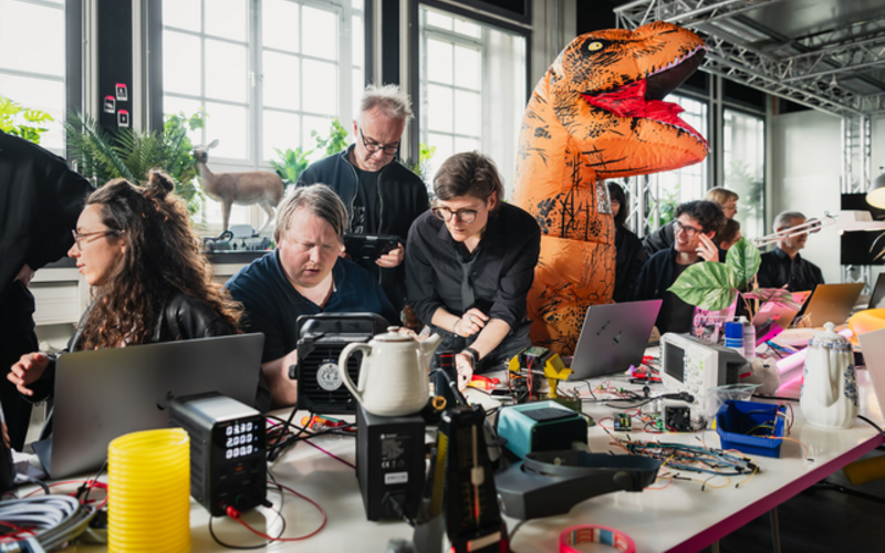 Teamfoto des Hertzlab