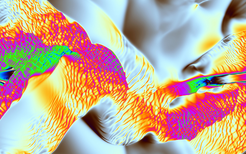 Darstellung eines Sol-Gel-Prozess.