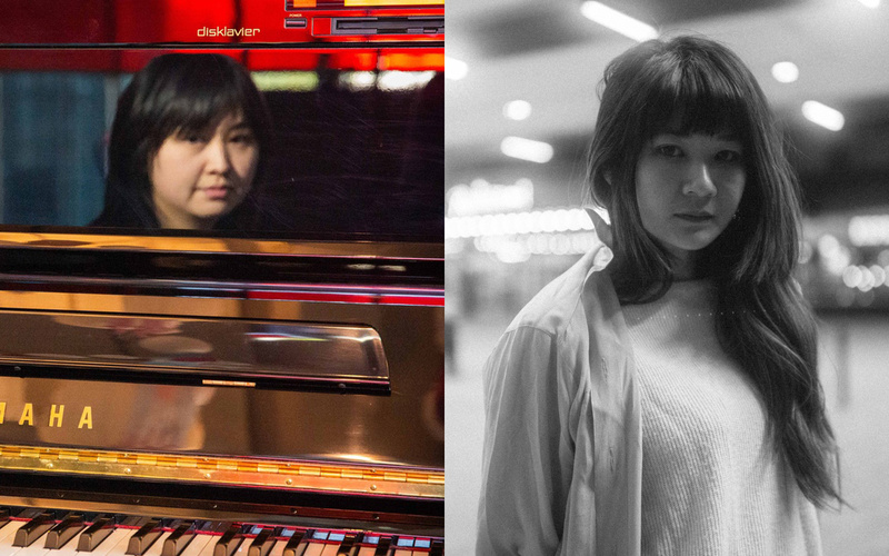 Portraits der Musiker:innen Jia Liu Edy und Fung 