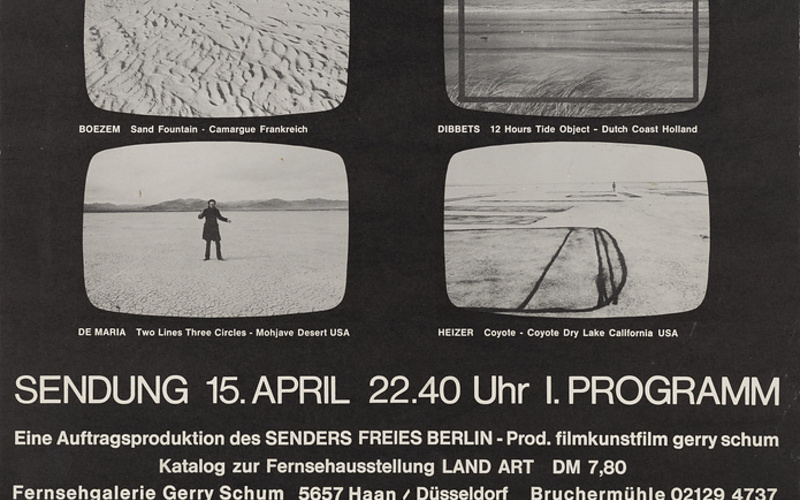 LAND ART Ausstellungsplakat