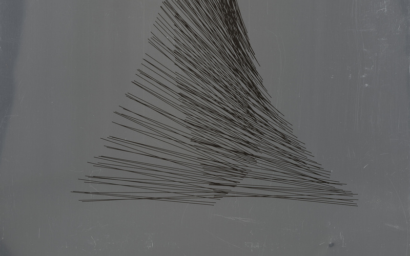 Random superposition and explosion of straight lines