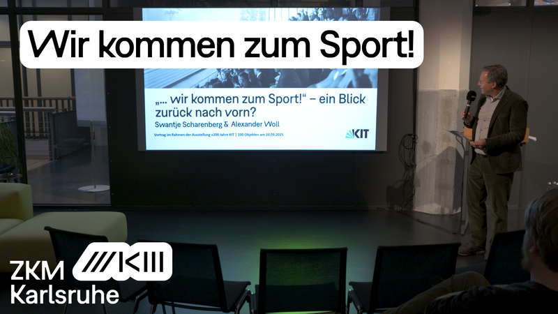Vortrag "Wir kommen zum Sport..."
