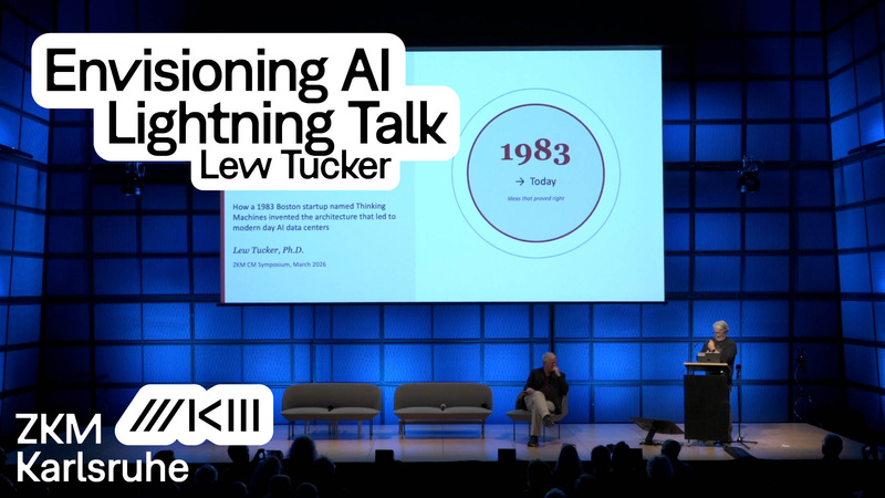 Lew Tucker at the podium