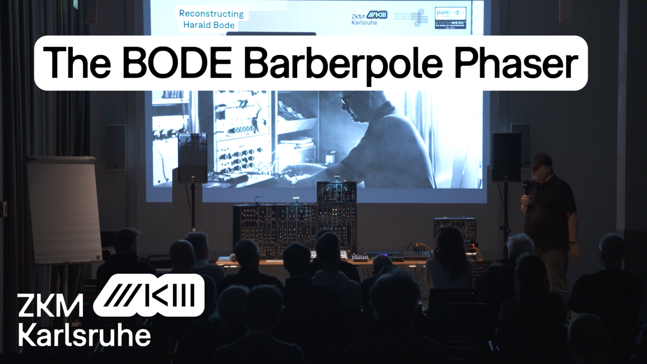 Demonstration of the BODE Barberpole Phaser