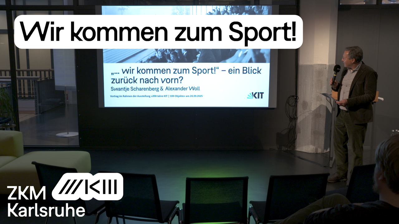 Vortrag "Wir kommen zum Sport..."