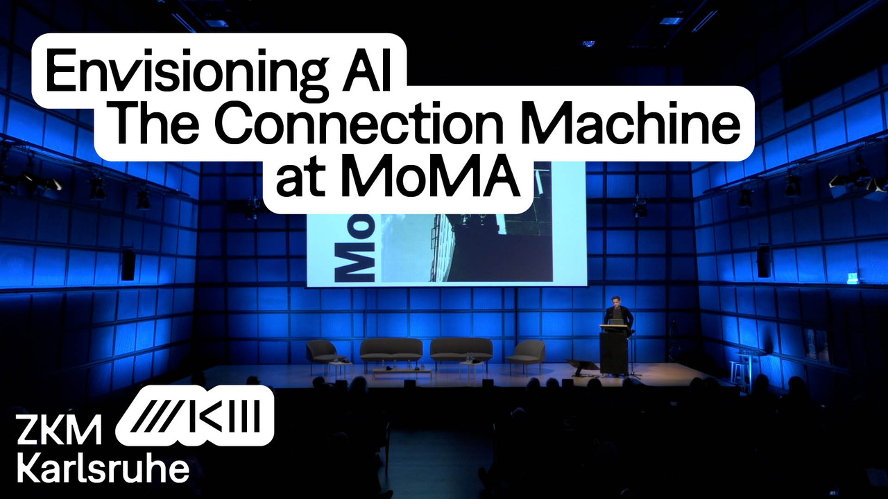 Paul Galloway on stage at the Medientheater