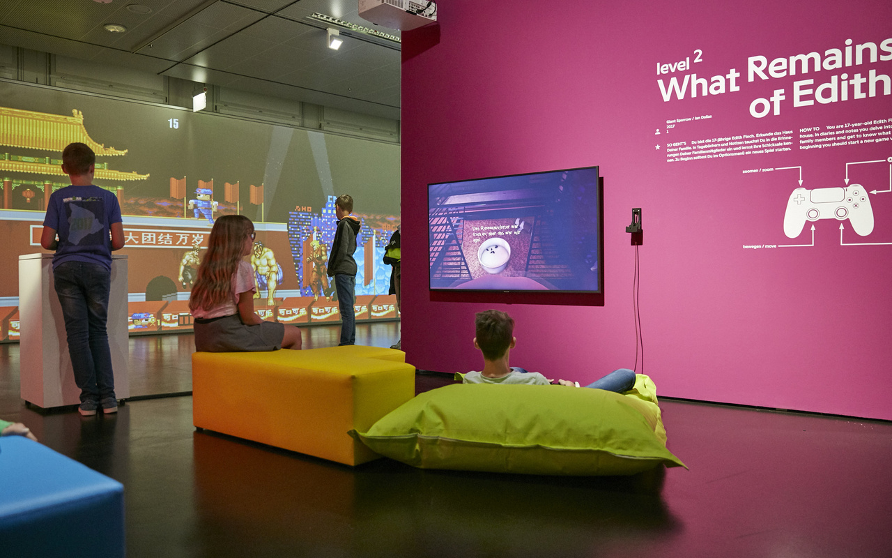 Blick in die Ausstellung »zkm_gameplay. the next level« 