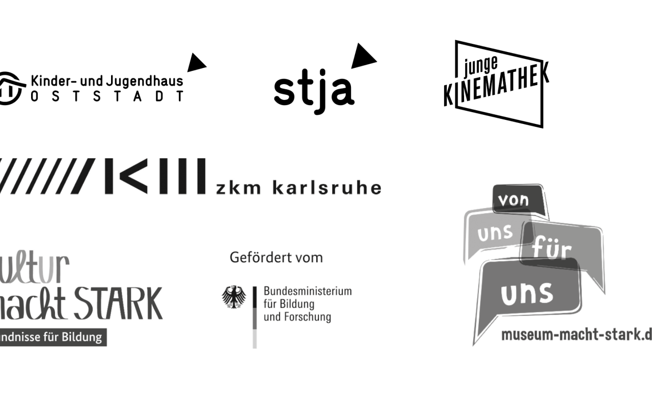 Logos of the cooperation partners of the project »Urbanisiere Dich! – Oststadt Games«