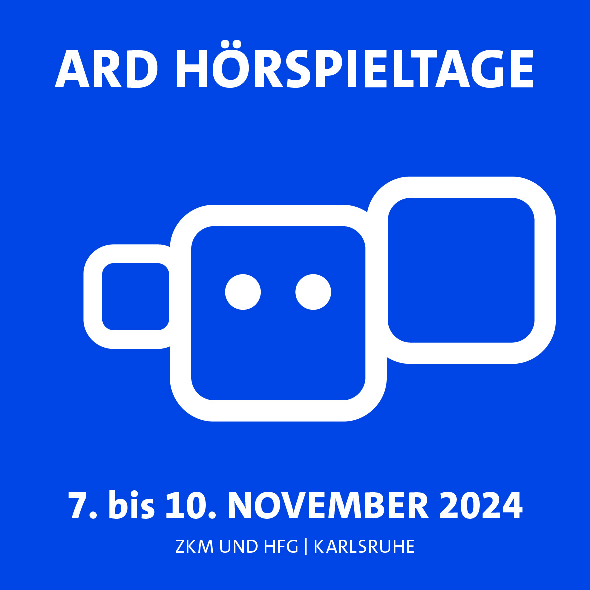 Das Logo der ARD Hörspieltage 2024
