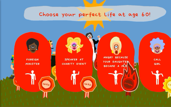 Screenshot from the game »Perfect Woman«