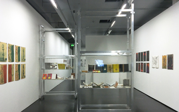 View of the exhibition »Hansjörg Mayer. The Smell of Ink«