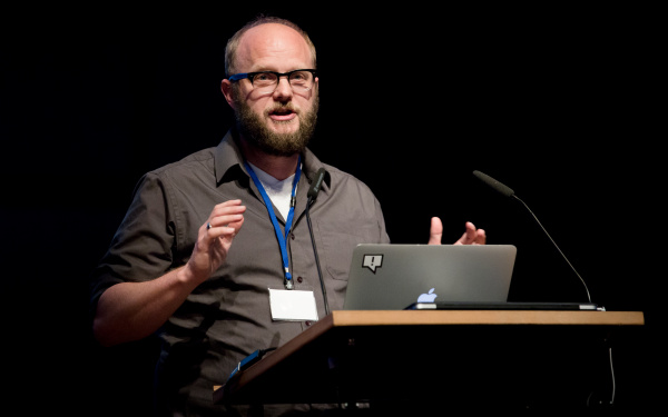 David Schraven @ Symposium »Onlinejournalismus and the 4th Power«, 18.9.2015