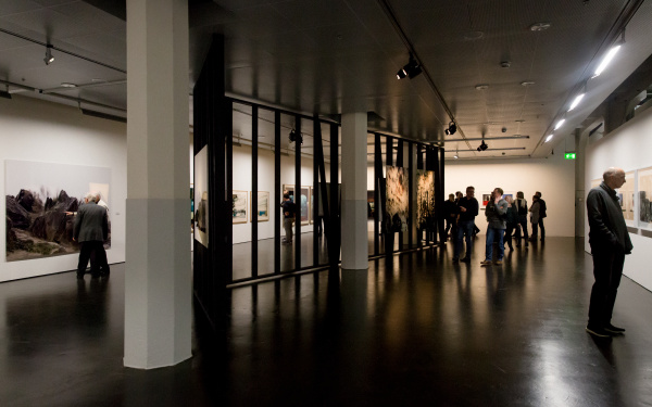 View into the exhibition »Albrecht Kunkel: Quest«