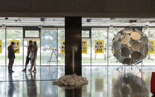 Exhibition view »Global Control and Censorship« in Prague