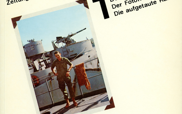 Dieter Hacker und Andreas  Seltzer (Hg.), Volksfoto. Zeitung für Fotografie, Nr. 1, 7. Produzentengalerie, Berlin, 1976.
