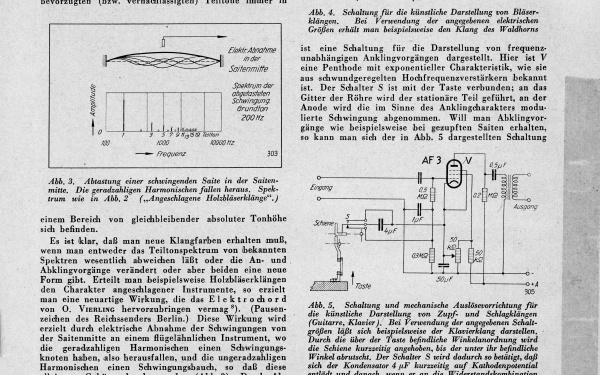 Harald Bode: »Bekannte und neue Klänge durch elektrische Musikinstrumente«