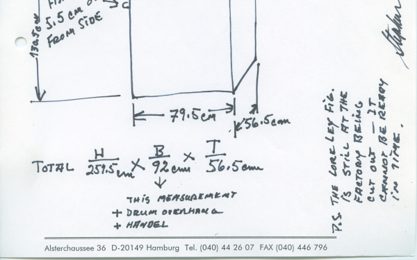 Stephan von Huene, »D/S-1995-2 Einzelne Blätter / Der Mann von Jüterbog«, 1995. ZKM | Zentrum für Kunst und Medien Karlsruhe, Stephan von Huene / ZKM-01-0095-02-0177