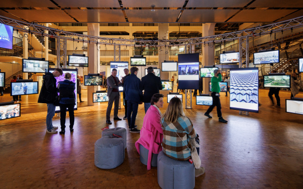 Exhibition view ole scheeren : spaces of life at ZKM | Center for Art and Media Karlsruhe, 2022. 