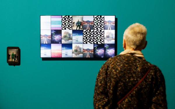Ausstellungsansicht »Analivia Cordeiro. From Body to Code« im ZKM | Zentrum für Kunst und Medien Karlsruhe, 2023.