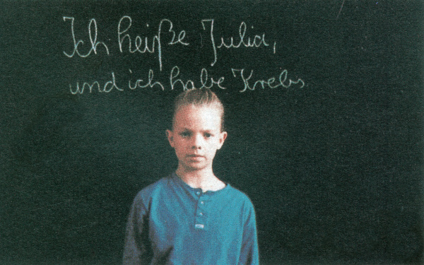 Michael Schirner, »Julia«, Kinderkrebshilfe, 1986