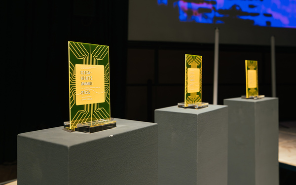 Zu sehen sind die Giga-Hertz-Awards von 2025. 
