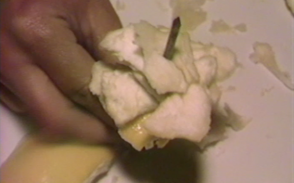 Barbara Hammann, »Eating Jaffa TV«, 1979