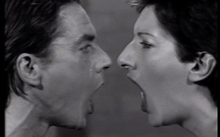 Abramović, Ulay, »AAA-AAA«, from the series: »Relation Work 1976–1979«, 1978