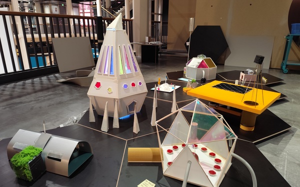 Gebaute Marsobjekte.