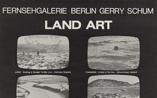Fernsehgalerie Berlin Gerry Schum. Land Art