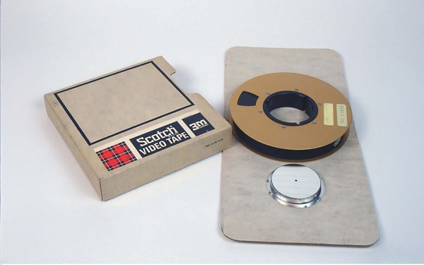 Archival materials, Archive Gerry Schum and Ursula Wevers, 1-inch open-reel videotape