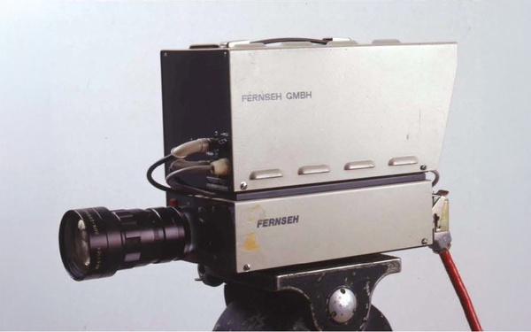 Archival materials, Archive Gerry Schum and Ursula Wevers, Fernseh GmbH, video camera, ca. 1970