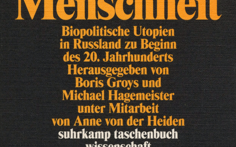 Cover der Publikation »Die neue Menschheit«