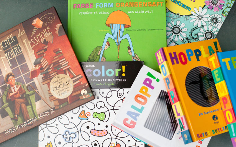 EIn Haufen Kinderbücher