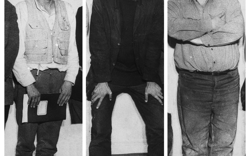 Portraits von Joseph Beuys, Bazon Brock und Wolf Vostell
