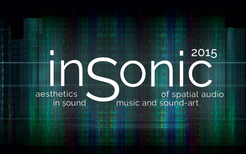 White text on a colored background: insonic 2015