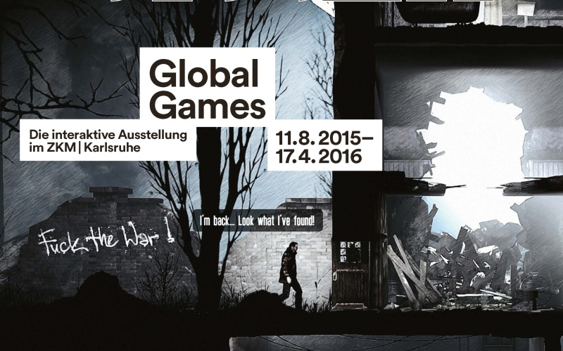 Leaflet of the exhibition »Global Games«