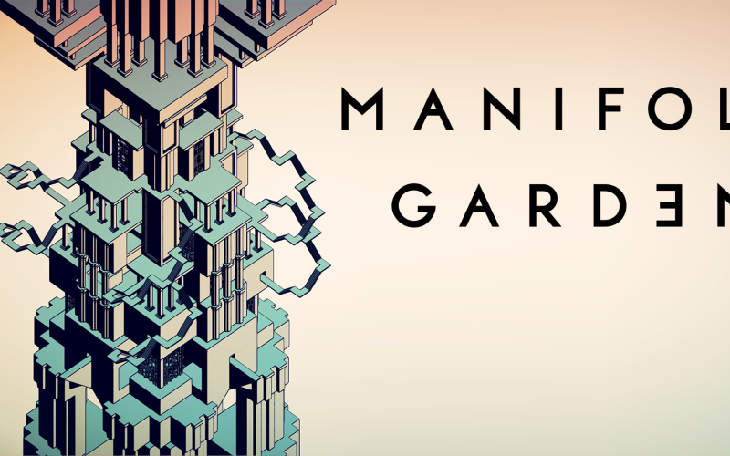 Computergenerierte Zeichnungen von architektonischen Strukturen mit dem Titel »Manifold Gardens«